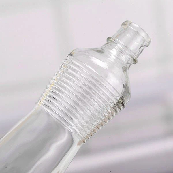 120ml Empty Glass Sesam, Soy Sauce Bottle With Plastic Cap